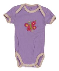 Levandulové body s motýlem