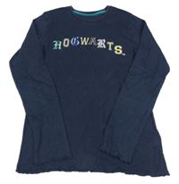 Tmavomodré triko s nápisem - Harry Potter M&S