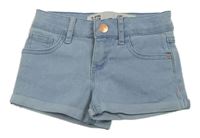 Světlemodré riflové kraťasy Denim Co.