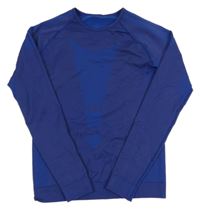 Tmavomodré thermo triko crivit