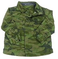 Army plátěná košilová bunda