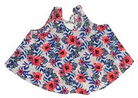 Bílý květovaný top Primark