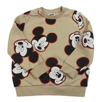 Béžová mikina s Mickeym Primark