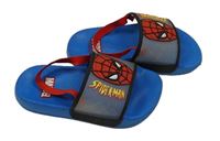 MOdré pantofle se Spidermanem a gumou za patu Marvel vel. 25