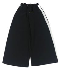 Černo-bílé široké kalhoty zn. River Island