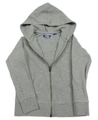 Šedá propínací mikina s kapucí Jack & Jones