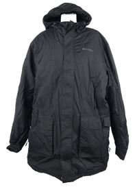 Pánská černá šusťákovaná zateplená funkční bunda s kapucí Mountain Warehouse 