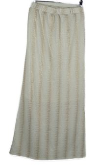 Dámská růžovo-bílá melírované třpytivá dlouhá sukně 