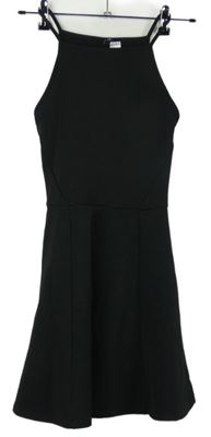 Dámské černé vzorované šaty H&M
