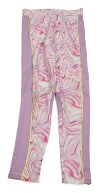 Barevné vzorované sportovní legíny Souluxe