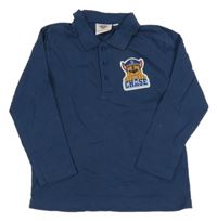 Tmavomodré polo triko - Tlapková patrola Nickelodeon