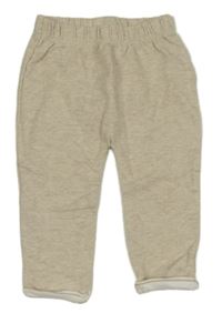 Béžové lehké tepláky