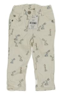 Nové - Bílé rifle se zajíčky Next 