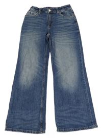 Modré baggy rifle H&M