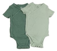 Nové - 2x zelené žebrované body M&S