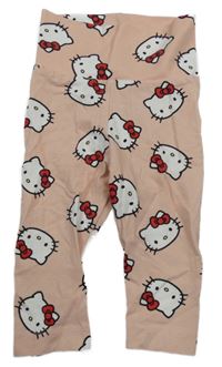 Světlerůžové legíny s Kitty H&M