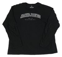 Černé triko Jack & Jones