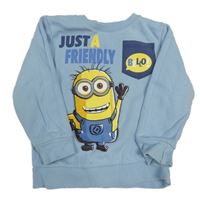 Světlemodrá mikina s Mimoněm  