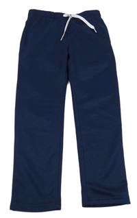Tmavomodré sportovní kalhoty H&M