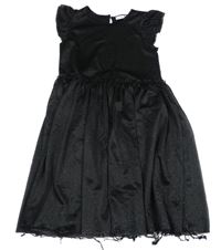 Černé třpytivé šaty 