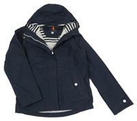 Tmavomodrá šusťáková outdoorová jarní bunda s kapucí Regatta