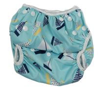 Světlemodré plenkové kalhotky s lodičkami Teamoy