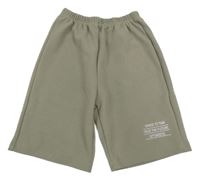 Béžové lehké vzorované kraťasy s nápisem Shein