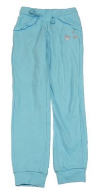 Pomněnkové tepláky s hvězdičkami a volánky impidimpi