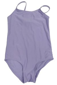 Lila jednodílné plavky H&M