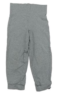 Šedé melírované lehké tepláky TCM