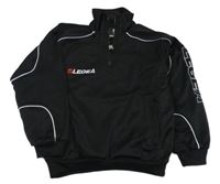 Černá sportovní mikina s logem Legea