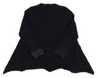 Tmavomodré teplákové šaty