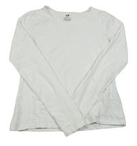 Bílé triko H&M