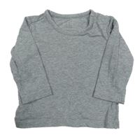 Šedé melírované triko TCM