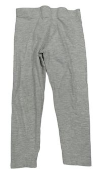 Šedé melírované legíny George