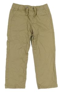 Pískové plátěné kalhoty Dunnes