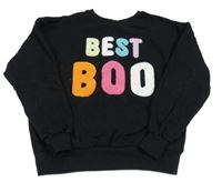 Černá mikina s nápisem George