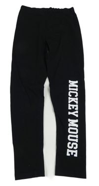 Černé legíny s nápisem C&A