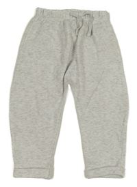 Šedé melírované tepláky Matalan