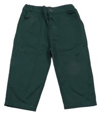 Tmavozelené kalhoty 