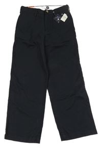 Nové - Tmavomodré plátěné chino kalhoty GAP