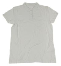 Bílé polo tričko F&F