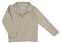 Béžová propínací mikina Urban