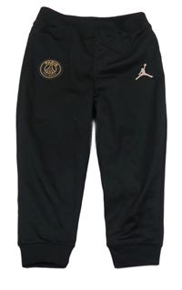 Černé sportovní tepláky s logem Jordan Air