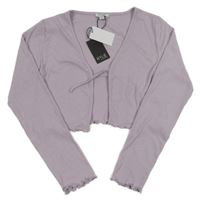 Nové - Lila žebrované bolerko M&Co.