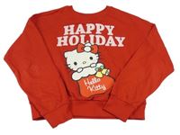 Červená mikina s Hello Kitty H&M
