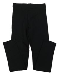 Černé zateplené legíny H&M