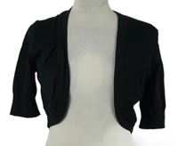 Nové - Dámské černé svetrové bolerko M&cp