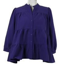 Dámská fialová peplum halenka Only 