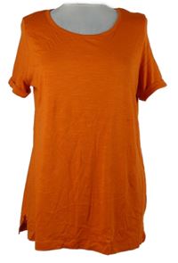 Dámské oranžové volné tričko TU 